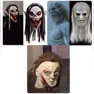 Set Of Three Halloween's Horror Mask Collection